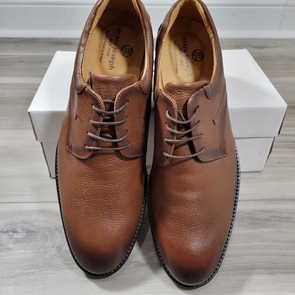 Marc Joseph Shoes Men\'s 12 Cognac Grainy Vanderbilt Ave New main image 6